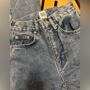 High Rise Baggy BDG Size 24 Jeans